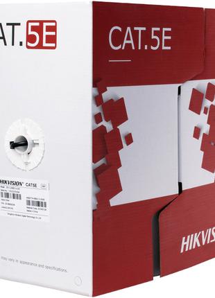 Кабель витая пара Hikvision DS-1LN5EO-UU/E CAT 5E (UTP медь вн...