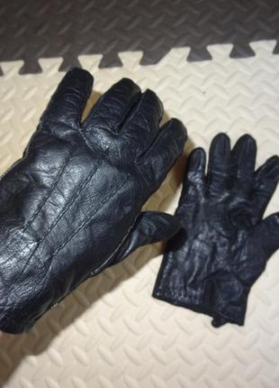 Шкіряні чоловічі рукавички