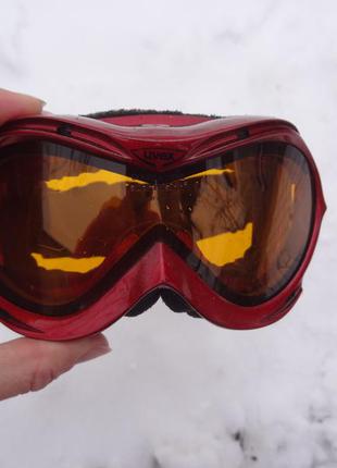 Горнолыжные очки или маска uvex hurricane optic "over specticles"