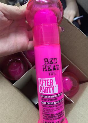 Разглаживающий крем tigi bed head after party