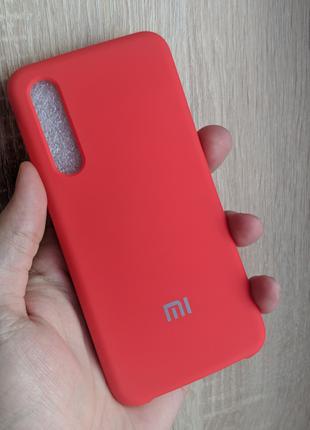 Чехол накладка СИЛИКОН КЕЙС красный для Xiaomi Mi9 SE #