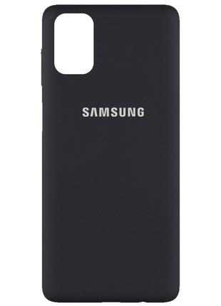 Чехол силиконовый Silicone Cover AA для Samsung M51 ЧЕРНЫЙ