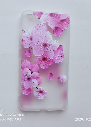 Чехол с 3D рисунком Flowers Case для Xiaomi Redmi Note 5A