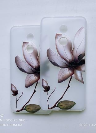 Чехол с 3D рисунком Flowers Case для Xiaomi Redmi 5 / Редми 5