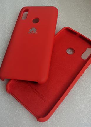 Чехол накладка СИЛИКОН КЕЙС красный для Honor 10 lite #