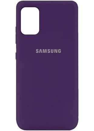 Силиконовый чехол софт тач Silicone Cover для Samsung A41 / са...