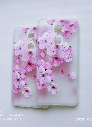 Чехол с 3D рисунком Flowers Case для Xiaomi Redmi 5 / Редми 5
