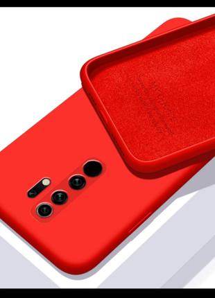 Чехол софт тач + защита камеры для Xiaomi Redmi 9 / Редми 9 КР...