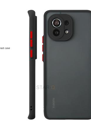 Противоударный чехол LikGus с защитой камеры для Xiaomi Mi 11 ...