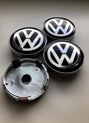 Ковпачки заглушки на литі диски Фольсваген VW 60мм