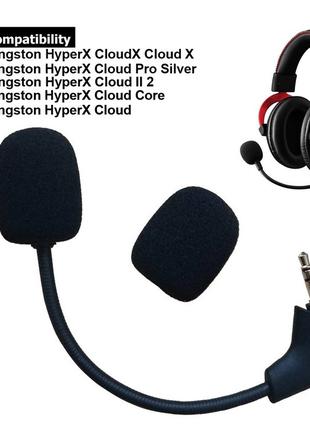 Микрофон HyperX Cloud II 2 Cloud Core Cloud Silver HXS-HSMC1 C...