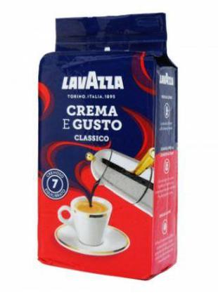 Кофе молотый Lavazza Crema&Gusto; 250 г (Италия)