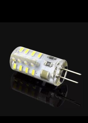 Светодиодная лампа 220V -G4 -2.5 W.Свет холодный белый