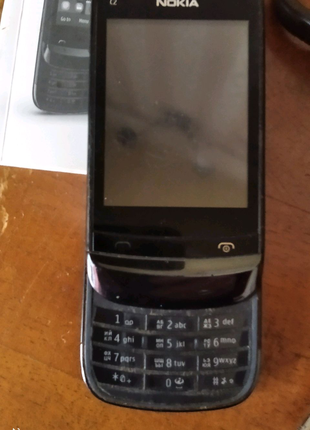 Телефон Nokia C2-02.     Діагональ 2.6"