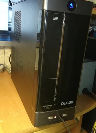 Системный блок DELUX S775 DDR3 Core 2Duo E6750(для офиса и учёбы)