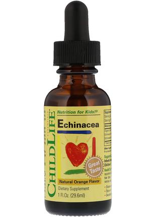 ChildLife Essentials ехінацея зі смаком натурального апельсина 30