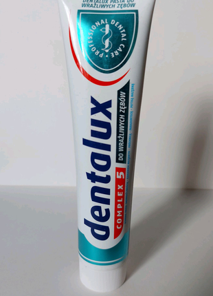 Dentalux sensitiv 125 мл зубна паста Німеччина