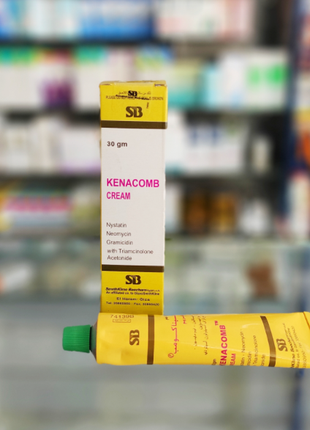 Kenacomb Кенакомб крем от псориаза экземы дерматита лишай 30 г