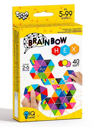 Развлекательная настольная игра "Brainbow HEX" G-BRH-01-01
