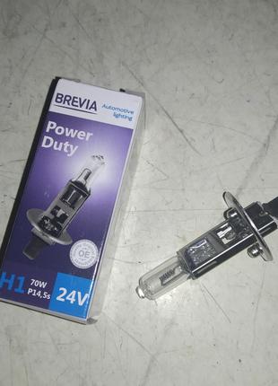 Авто лампа Brevia 24V H1 Power Duty