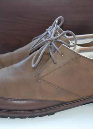 Timberland 45.5р ботинки полуботинки туфли  кожаные. оригинал.