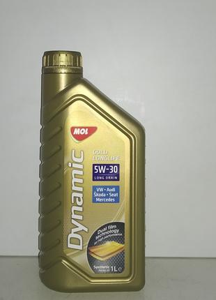 Моторное масло MOL Dynamic Gold Longlife 5W-30 1л