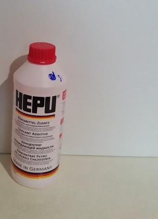 Антифриз G12 HEPU красный концентрат -80°C 1.5л