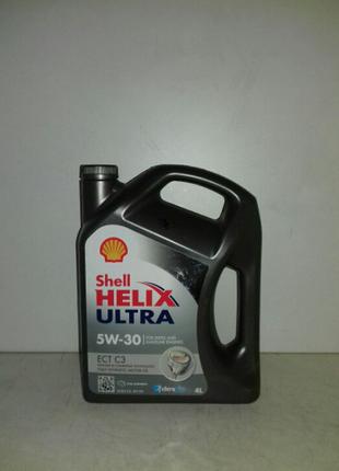Моторна олива Shell Helix ECT C3 Ultra 5W-30 4 л