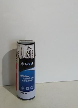 Смазка-спрей белая литиевая AXXIS 450ml