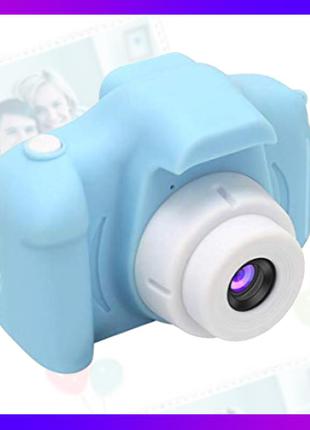 Фотоаппарат детский smart kids голубой