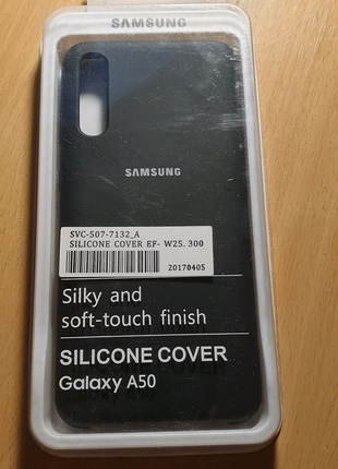 Чехол чёрный для Samsung Galaxy a50