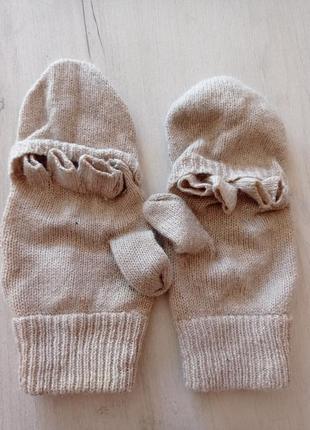 Вовняні рукавички рукавиці