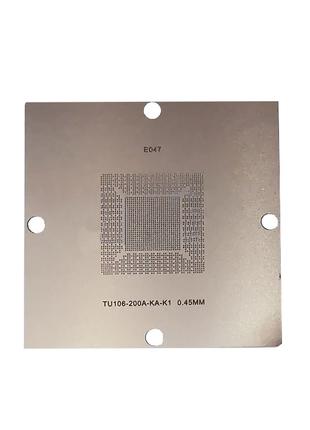 Трафарет BGA прямого нагрева Nvidia TU106-400A-A1, TU106-200A-...