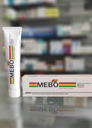 Mebo крем Мебо 0,25% мазь заживляюшая от ожогов рубцов 75г Египет