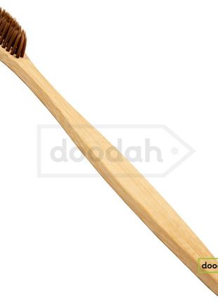 Зубная щетка Бамбуковая "medium" - Oshioner Brown