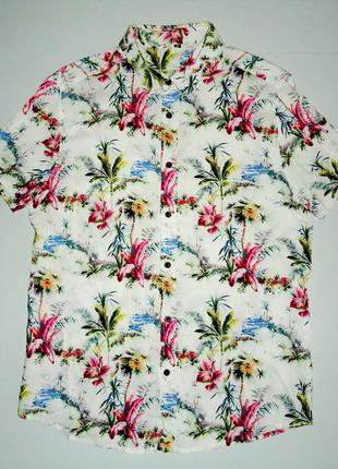 Рубашка  гавайская pop&co гавайка (m)