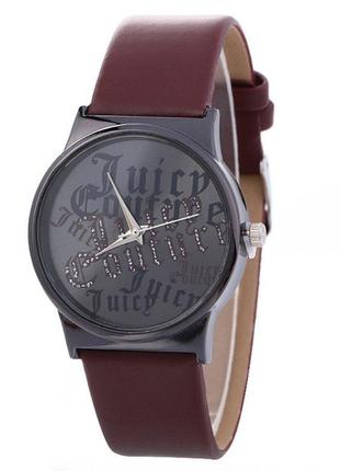 Наручные часы juicy couture коричневый ремешок
