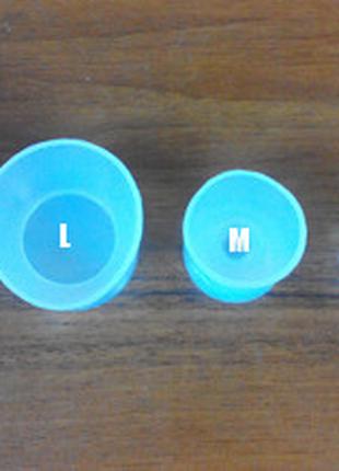 Силиконовые чашки для замешивания акрила XL