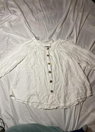 Блуза рубашка для беременных оверсайз