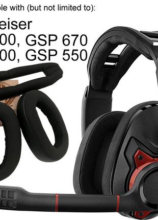 Накладка + амбушюры для наушников Sennheiser GSP 500 / GSP 550...