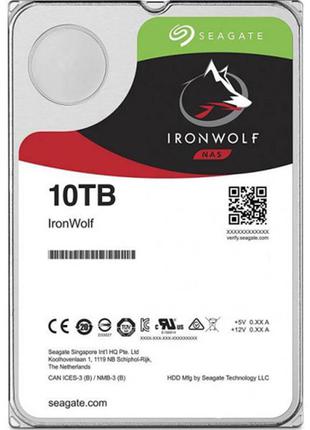 HDD SATA 10.0TB Seagate IronWolf NAS 7200rpm 256MB (ST10000VN0...