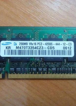 Оперативная память RAM Samsung ОЗУ 256MB KR M47OT3354CZ3-CD5 0612