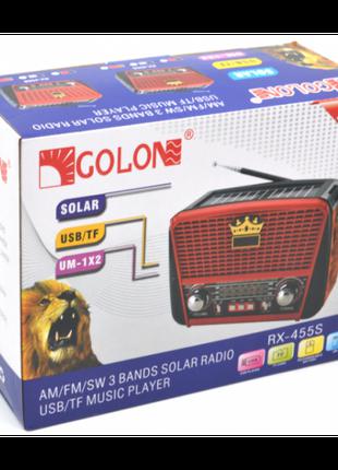 Радио GOLON RX-456 SOLAR (RX-455) (24шт)
