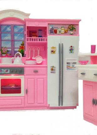 Кухня для ляльок типу Барбі Gloria 24016 зі світлом