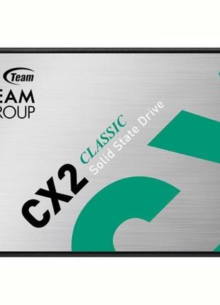 Накопитель SSD 512GB Team CX2 2.5" SATAIII 3D TLC (T253X6512G0...