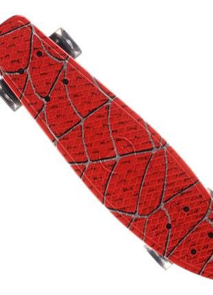 Пенніборд-Скейт 24 Людина Павук, Колеса PU світяться