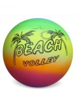 М'яч 9" волейбол BT-РB-0007 PVC кольоровий 50г сітка /300/