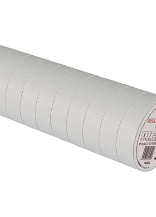 Лента изоляционная EMOS ПВХ 15мм / 10м белая (F61511)