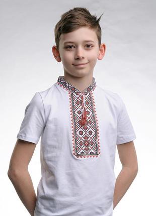 Футболка вышиванка детская, вишиванка на хлопчика, дитяча