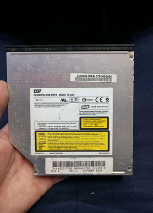 DVD ROM CD-RW привод для ноутбука старого образца IDE